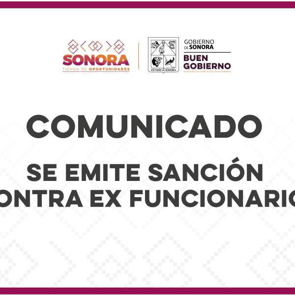 Emiten sentencia económica y administrativa en contra del exfuncionario Juan Alán “N”, por caso CECOP